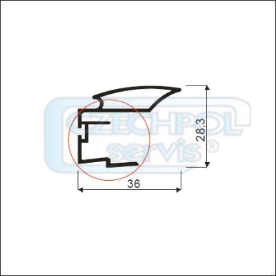 Madlo Alfa II 16/18 olivové 2,70m