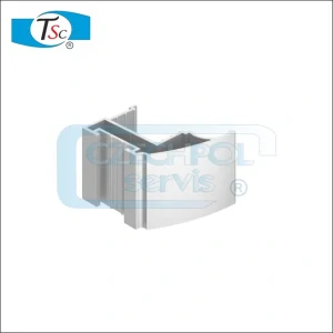 Madlo CLASSIC 18 rám-stříbrné-2,70m