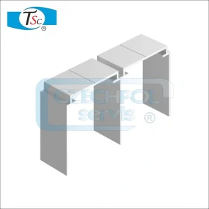 Horní vedení-2kolej 80 stříbrné-5,40m