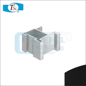 Madlo ERGO 18 rám-strukturální černá-2,70m 