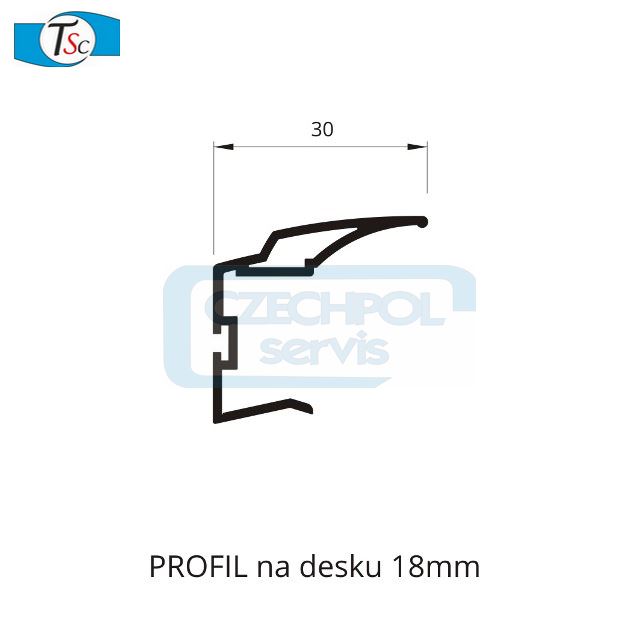 Madlo LIDER 18-stříbrné-2,65m