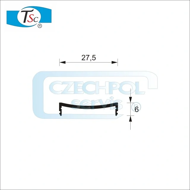Maska 80 stříbrná-5,40m
