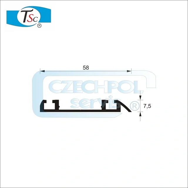 Spodní vedení-2kolej 80 stříbrné-5,40m