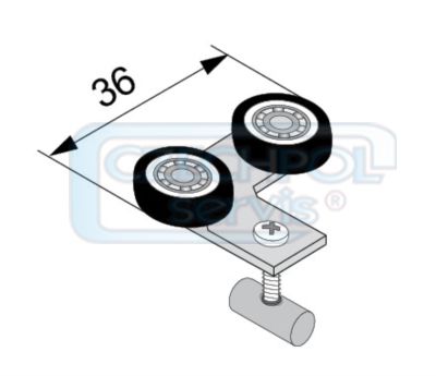 Vozík vodící WP10 DUO
