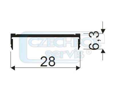 Maska Maxim II stříbrné 1,80 m